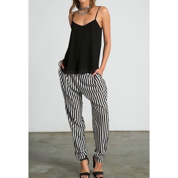The Boss babe Stripe Pants - Picture 2 of 6